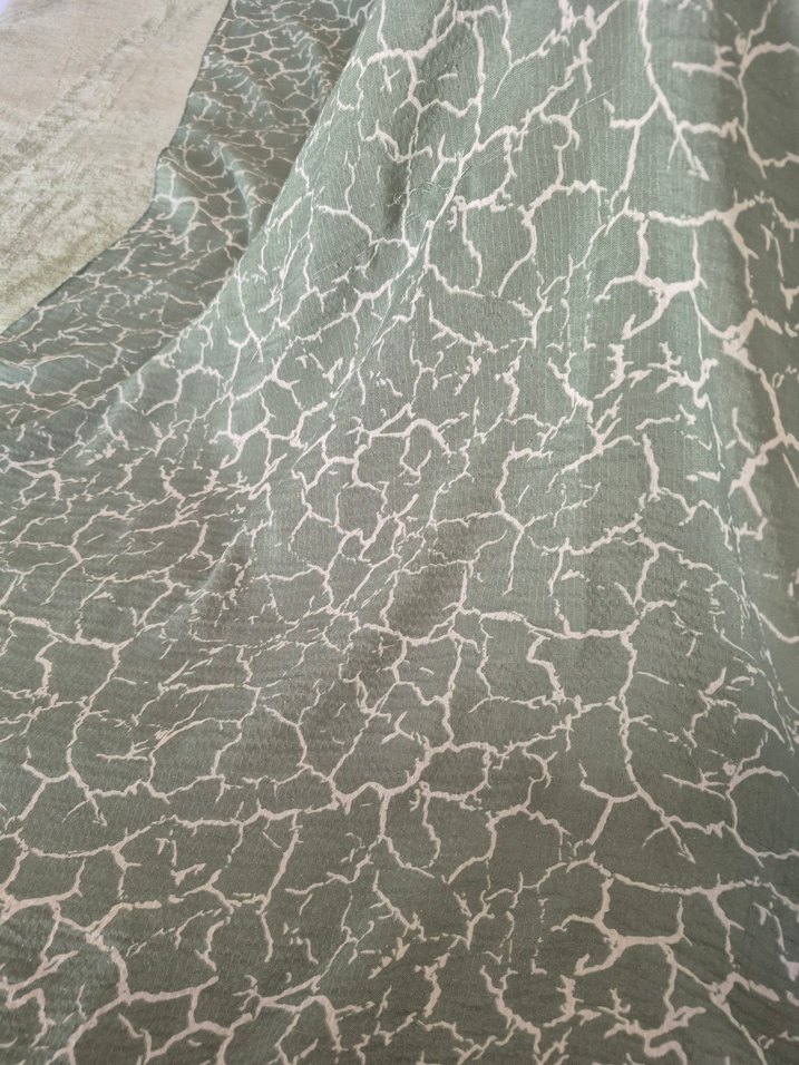 Bej Baskılı Bohem Kadın eşap - Görsel 4