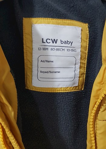 Kapüşonlu Sarı Fermuarlı Erkek Çocuk Mont - Görsel 2