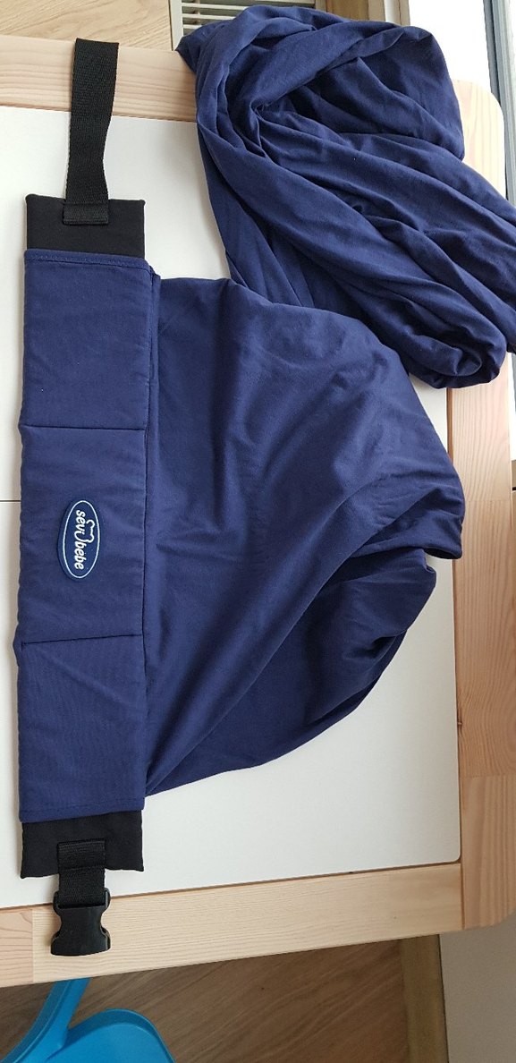 Bel destekli Bebek Kanguru Sling - Görsel 3