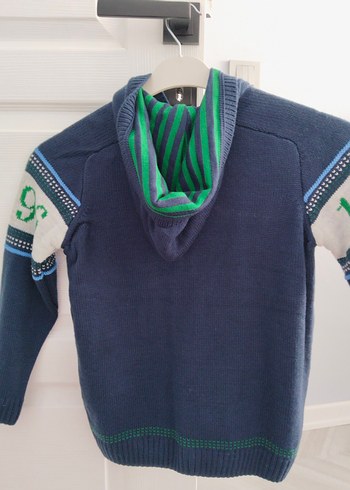 Erkek Çocuk Fermuarlı Hırka - Görsel 2