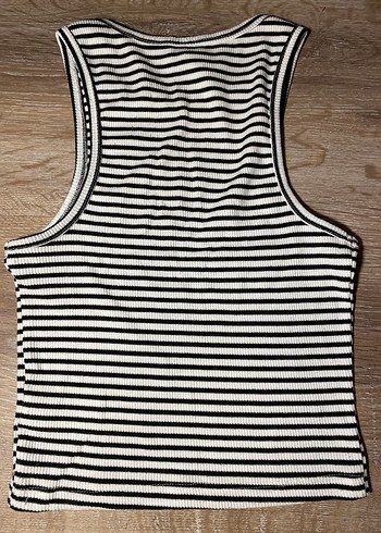 Kadın Siyah-Beyaz Çizgili - Görsel 2