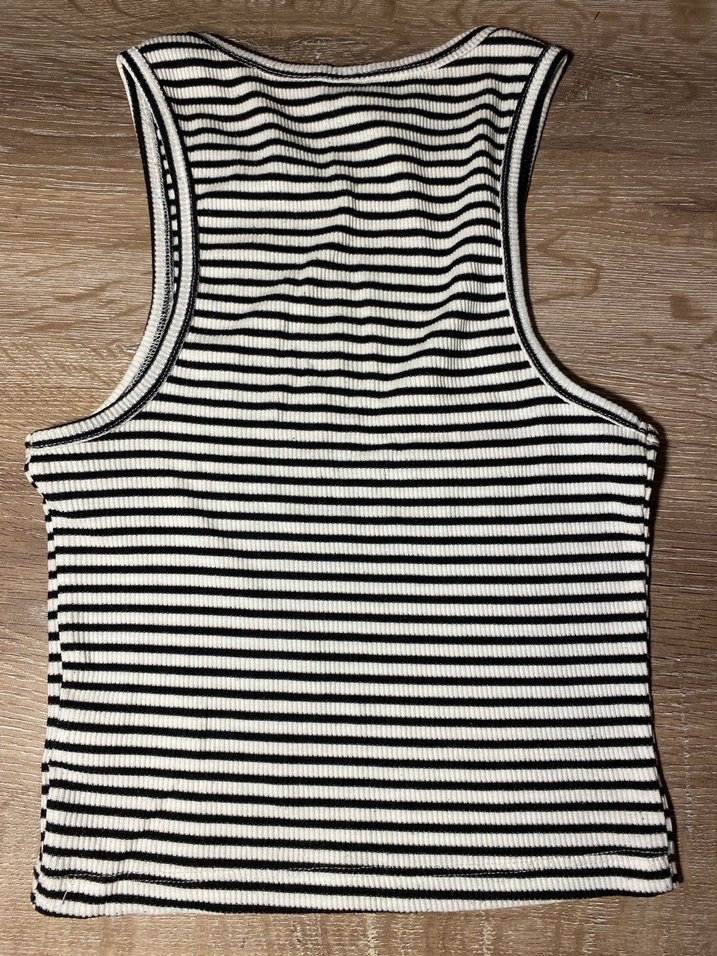Kadın Siyah-Beyaz Çizgili - Görsel 2