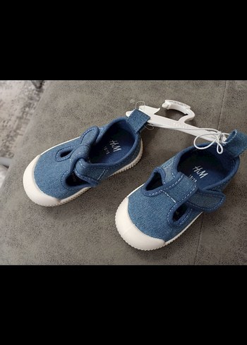 Mavi Denim Erkek ve Kız Bebek İlk Adım Ayakkabısı - Görsel 2