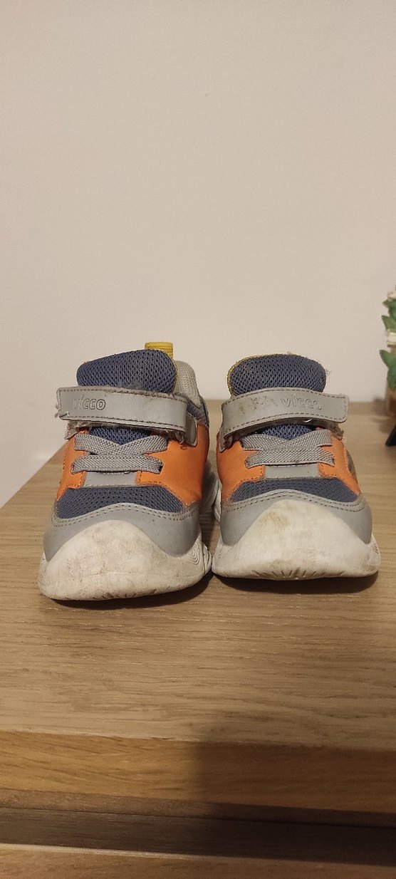 Vicco 22 numara Gri Erkek Çocuk Sneakerları Velcro Kapamalı - Görsel 2