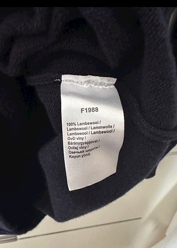 Yeni, etiketli Lacoste Lacivert Kazak Erkek - Görsel 3