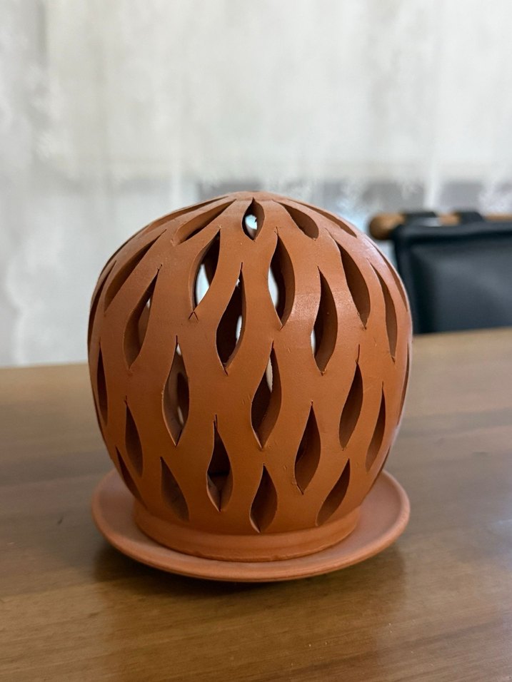 Koyu Bej Toprak Mumluk Seti - Görsel 2