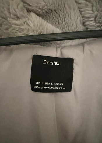 Gri Peluş Kadın Ceket - Görsel 3