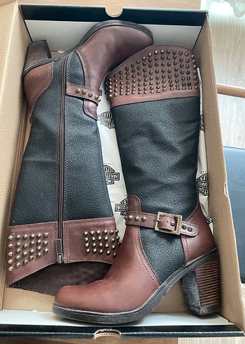 Harley Davison Topuklu çizme - Görsel 4