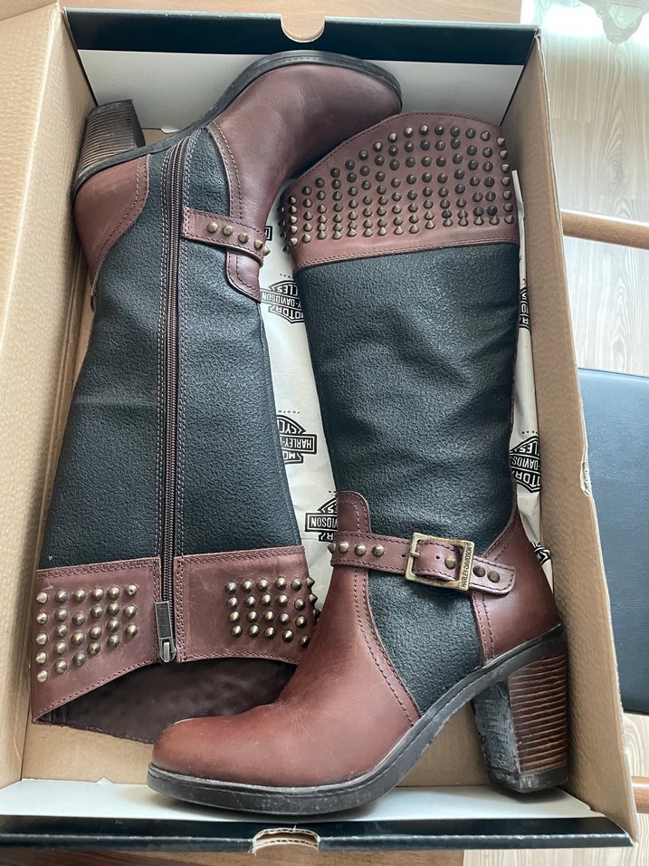 Harley Davison Topuklu çizme - Görsel 4