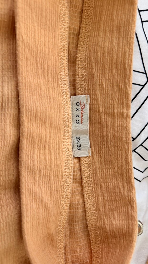 Bej Uzun Pilili Kadın Etek - Görsel 3