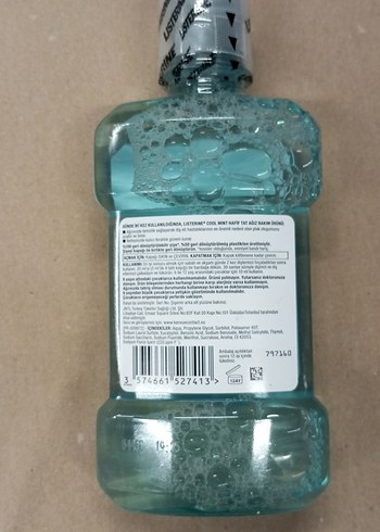Listerine Alkolsüz Cool Mint Ağız Gargarası 250 ml - Görsel 2