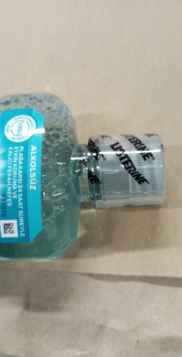 Listerine Alkolsüz Cool Mint Ağız Gargarası 250 ml - Görsel 4