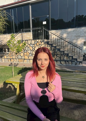 Pembe Uzun Kollu Crop Top bolero - Görsel 2