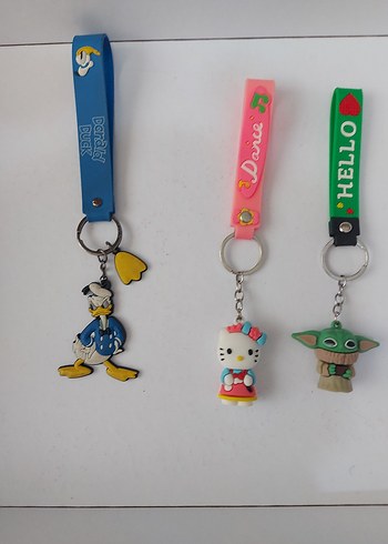 3 Adet anahtarlık - Görsel 2