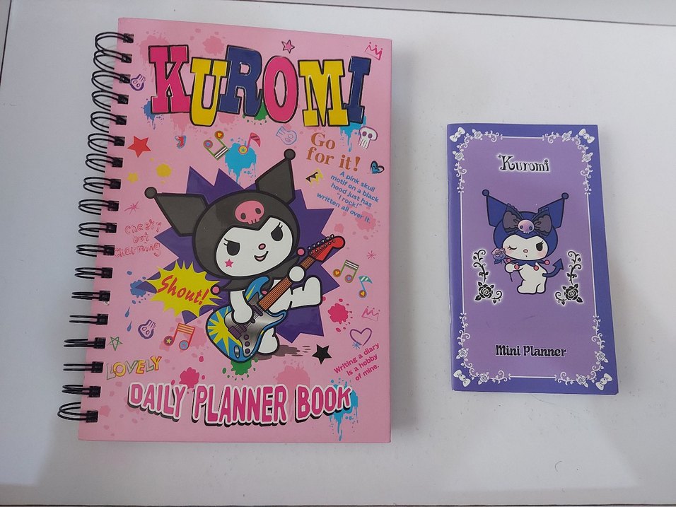 2 tane Kuromi Renkli Planlayıcı Defter - Görsel 2