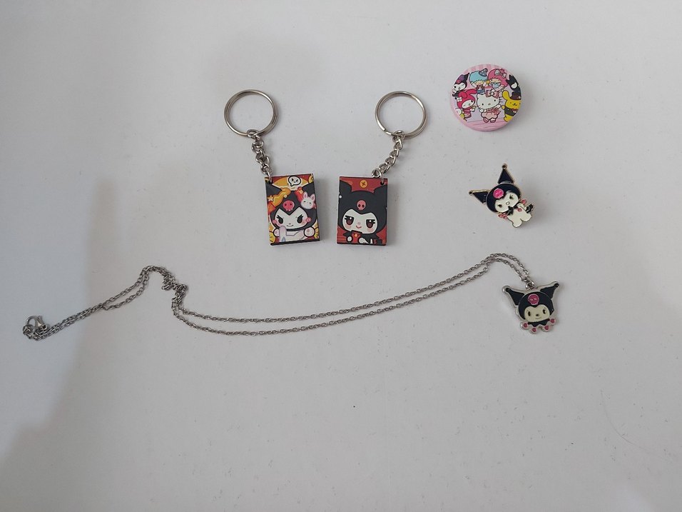 Kuromi Aksesuar Seti - Görsel 2