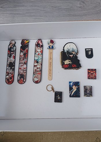 Animeli eşyalar set - Görsel 3