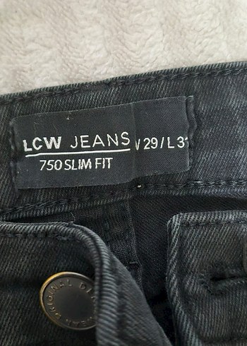 Erkek Gri Regular Fit Denim Jean - Görsel 3