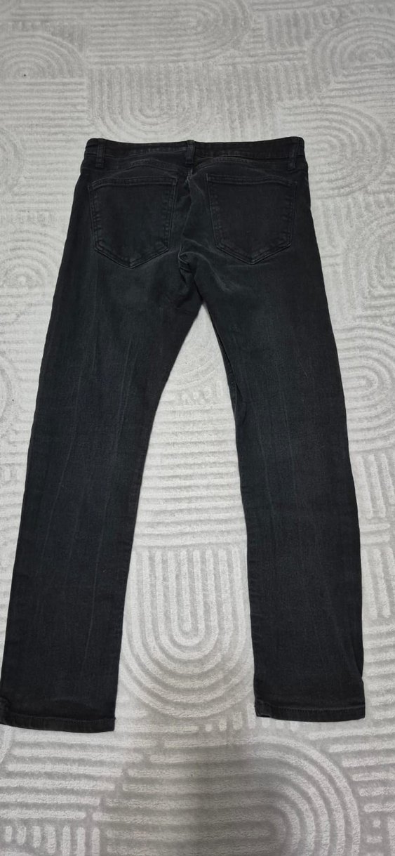 Erkek Gri Regular Fit Denim Jean - Görsel 2