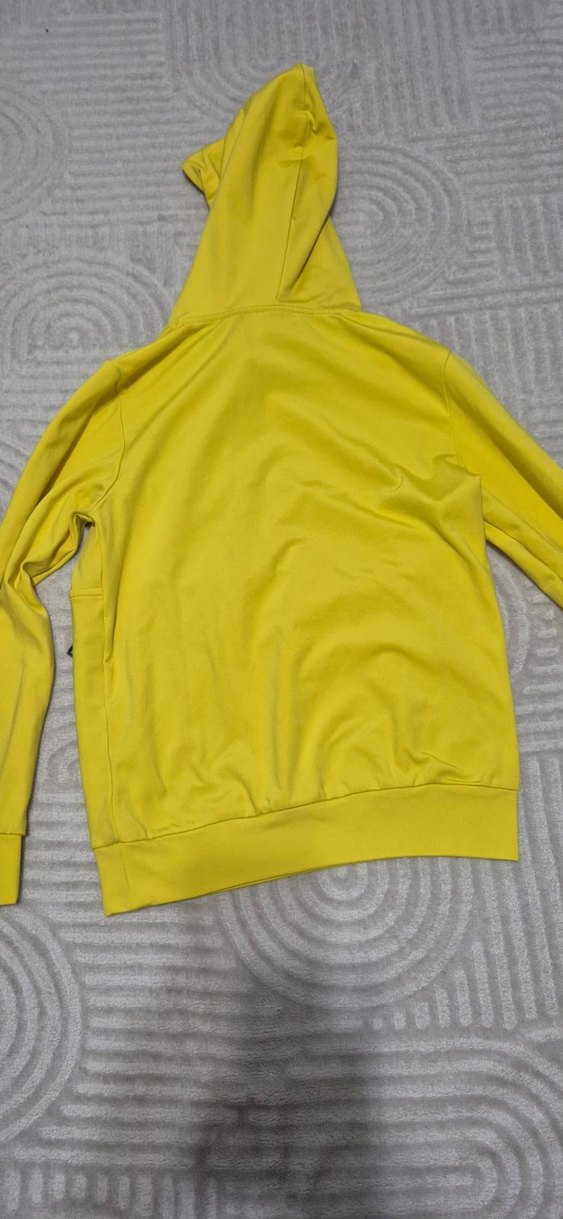 Sarı Erkek çocuk kapşonlu - Görsel 2