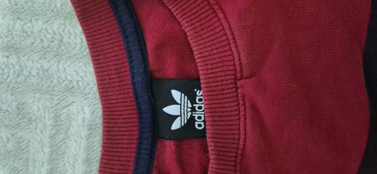 Adidas Kırmızı Erkek çocuk Sweatshirt - Görsel 2