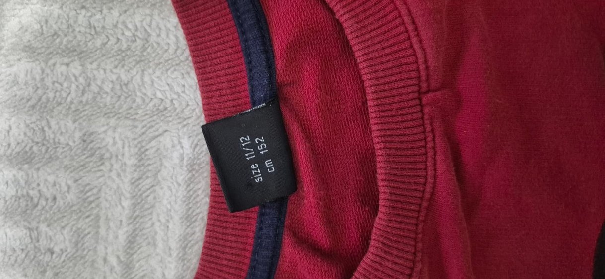 Adidas Kırmızı Erkek çocuk Sweatshirt - Görsel 3