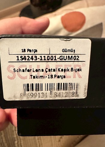 Schafer Lena 18 Parça Çatal Kaşık Bıçak Takımı - Görsel 6
