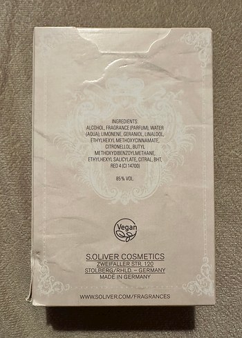 s.Oliver Original Kadın Parfümü 30 ml - Görsel 2