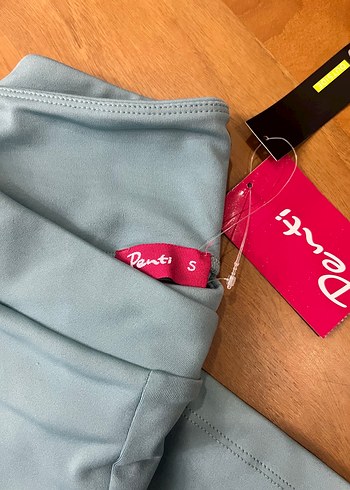 Penti turkuaz flare Uzun İspanyol Kadın Tayt pantolon - Görsel 2