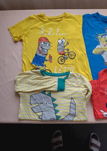 LC Waikiki Kırmızı Baskılı Çocuk Atlet - Görsel 3