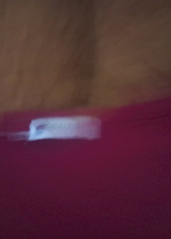 vişne Kırmızı V Yaka Uzun Kollu  Bluzu - Görsel 3