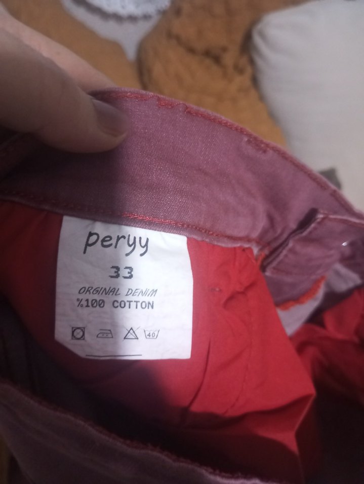 Mor Kadın Kumaş Pantolon - Görsel 2