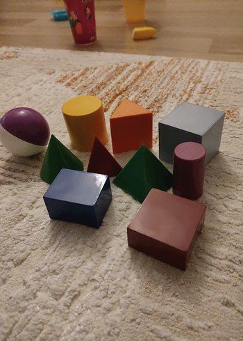 Geometrik cisimler seti - Görsel 2