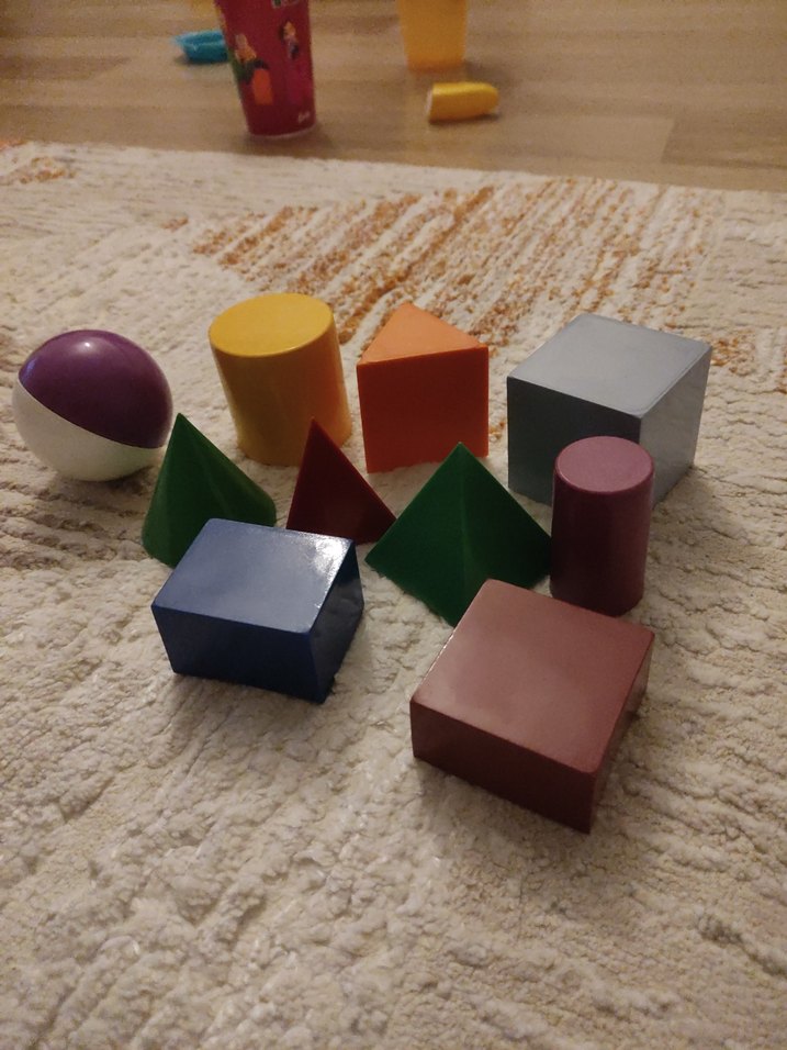 Geometrik cisimler seti - Görsel 2