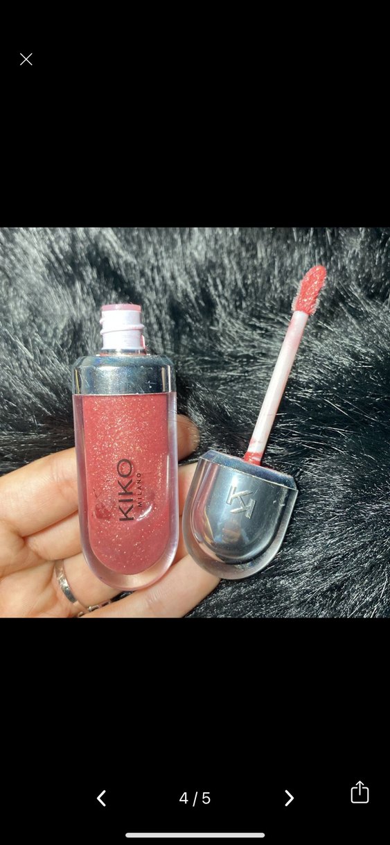 Parlak pembe gloss - Görsel 4