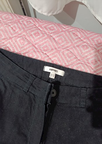 Siyah Kadın Regular Fit Kumaş Pantolon - Görsel 2