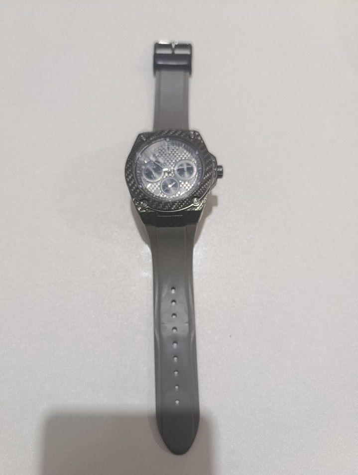 Guess Gri Erkek Biker Saat - Görsel 2