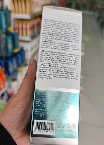 Dermokil AHA+BHA Eksfoliye Toner 200 ml - Görsel 2
