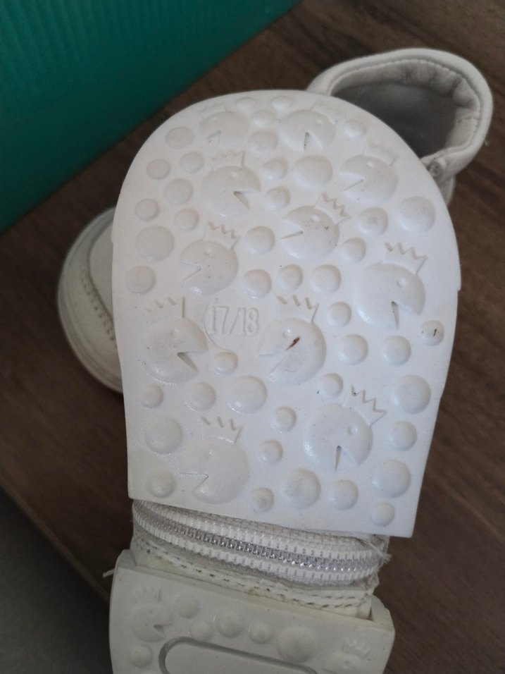 Beyaz Erkek Bebek İlk Adım Ayakkabısı - Görsel 4