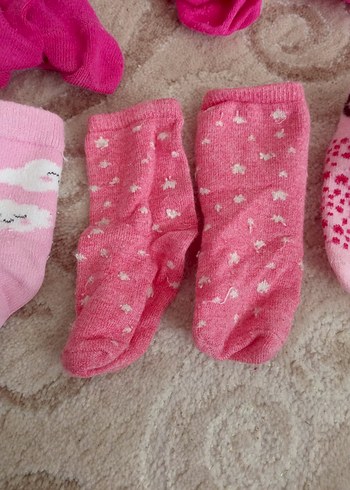 Çocuklar için Renkli Pembe Taytlar - Görsel 3