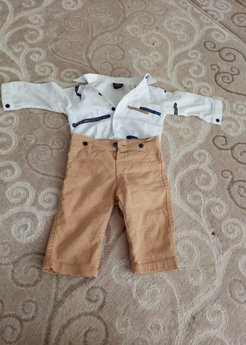 Uzun Kollu Bohem Bebek Erkek Takımı - Görsel 5