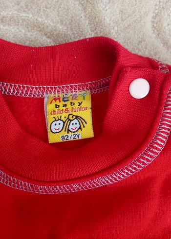 Renkli Baskılı Bebek kazağı - Görsel 4