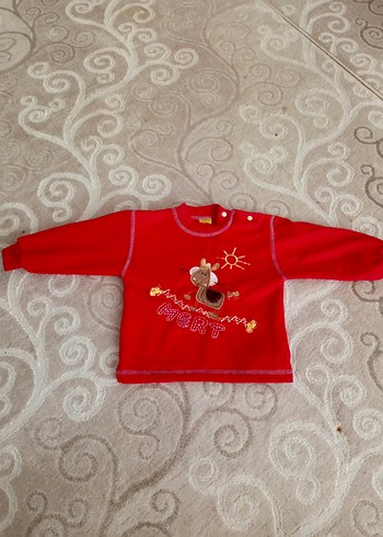 Renkli Baskılı Bebek kazağı - Görsel 3