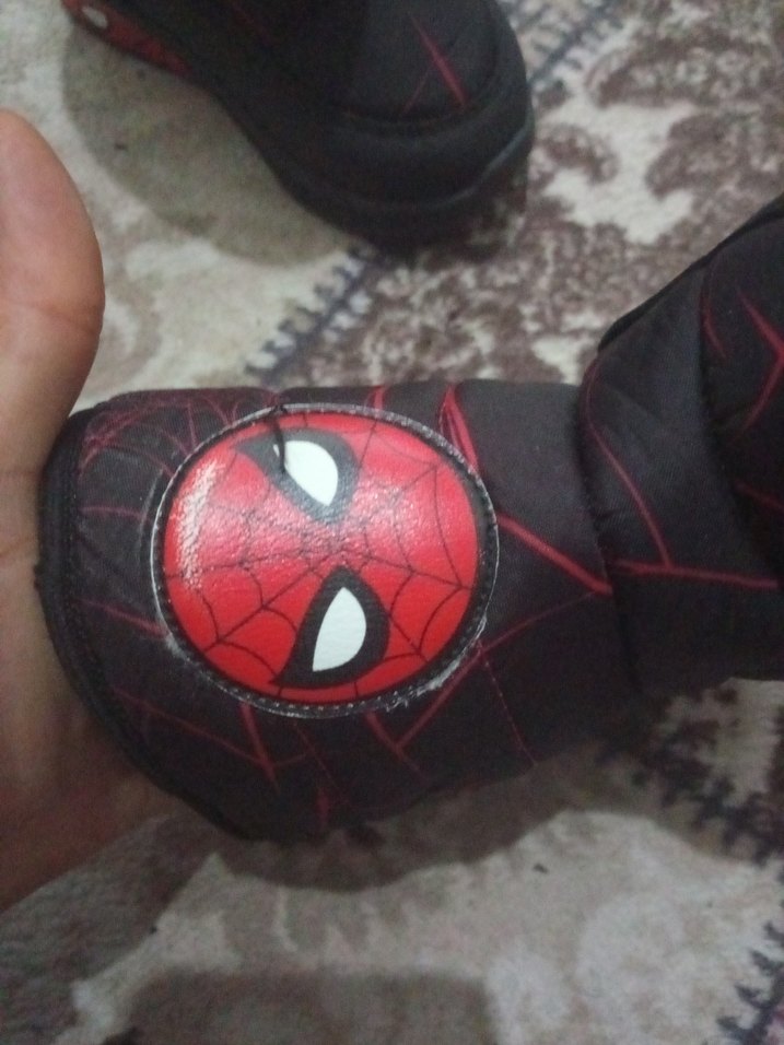 Kırmızı Örümcek Adam Desenli Erkek Bot - Görsel 3