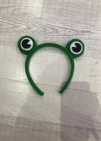 Renkli Kurbağa Taç ve Fermuarlı Çanta - Görsel 2