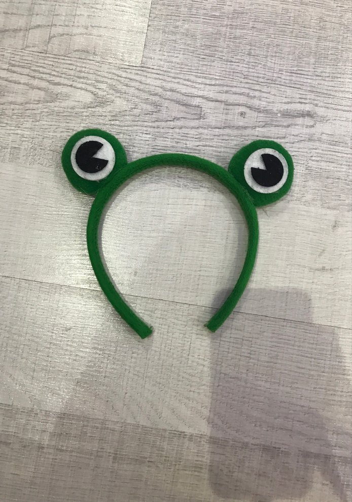 Renkli Kurbağa Taç ve Fermuarlı Çanta - Görsel 2