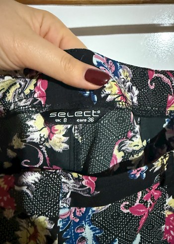 Bohem Çok Renkli Mini Şort - Görsel 2