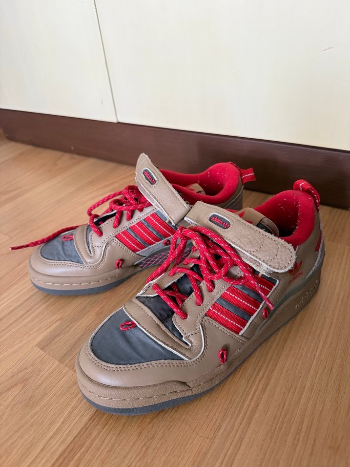 Adidas Forum Low 84 Camp Kırmızı Bağcıklı Kadın Spor Ayakkabı - Görsel 2