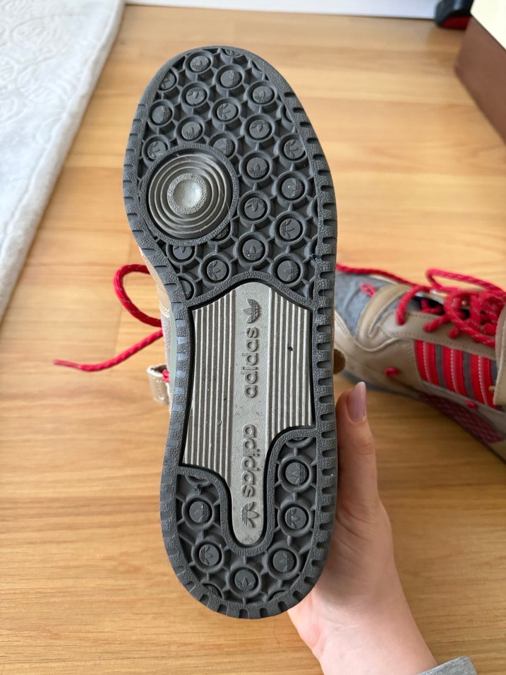 Adidas Forum Low 84 Camp Kırmızı Bağcıklı Kadın Spor Ayakkabı - Görsel 4
