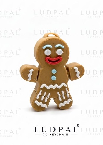 Kurabiye Adam Anahtarlık - Görsel 2